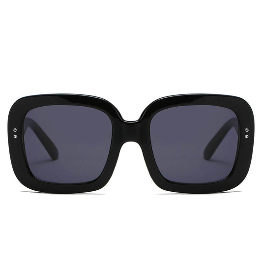 CLEMSON | Women Retro Trendy Vintage Bold Square Oversize Sunglasses