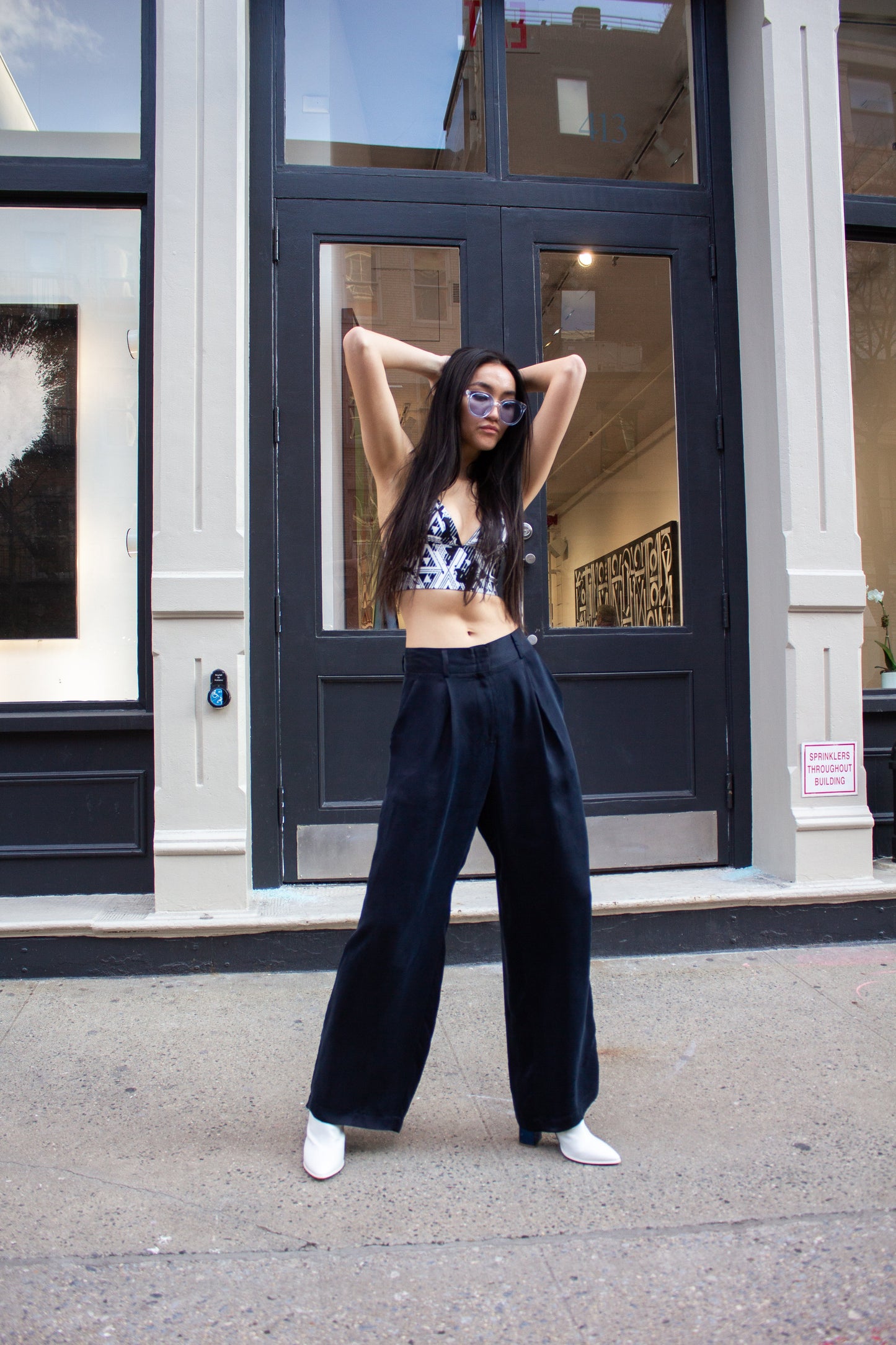 Remi Navy Pants