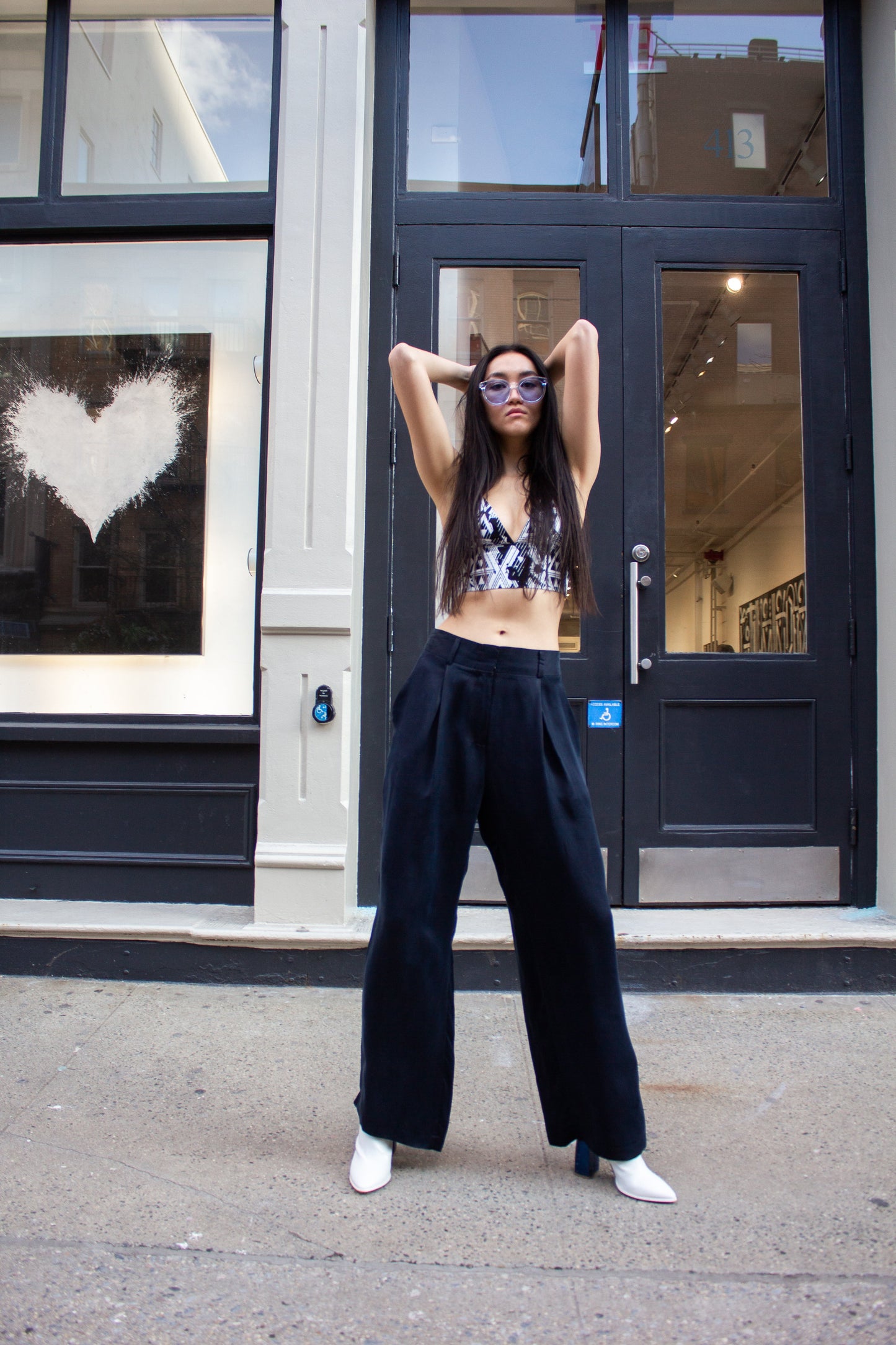 Remi Navy Pants