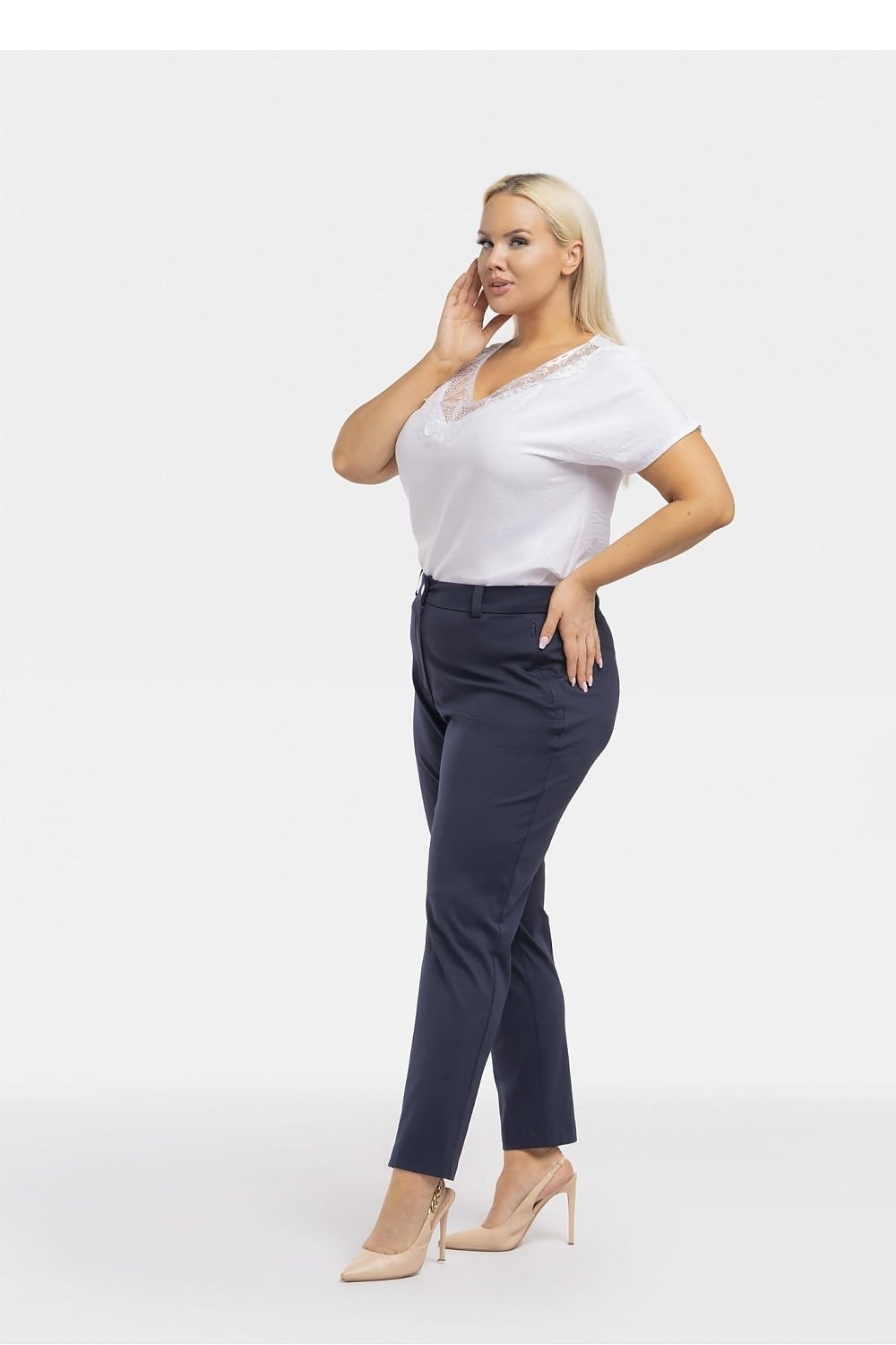 Plus Size Trousers Model 195032 Karko