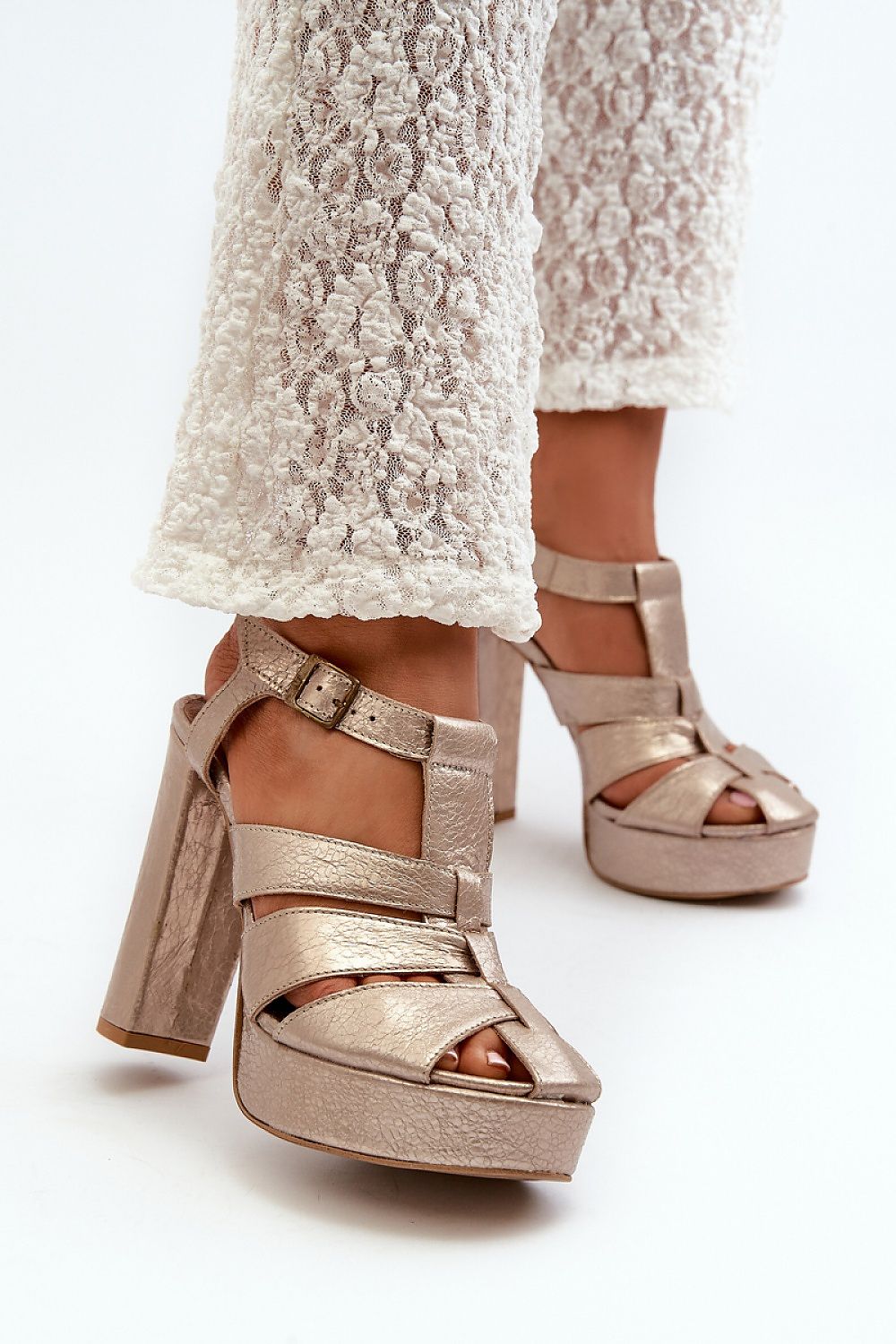 Heel Sandals Model 198400 Step in Style