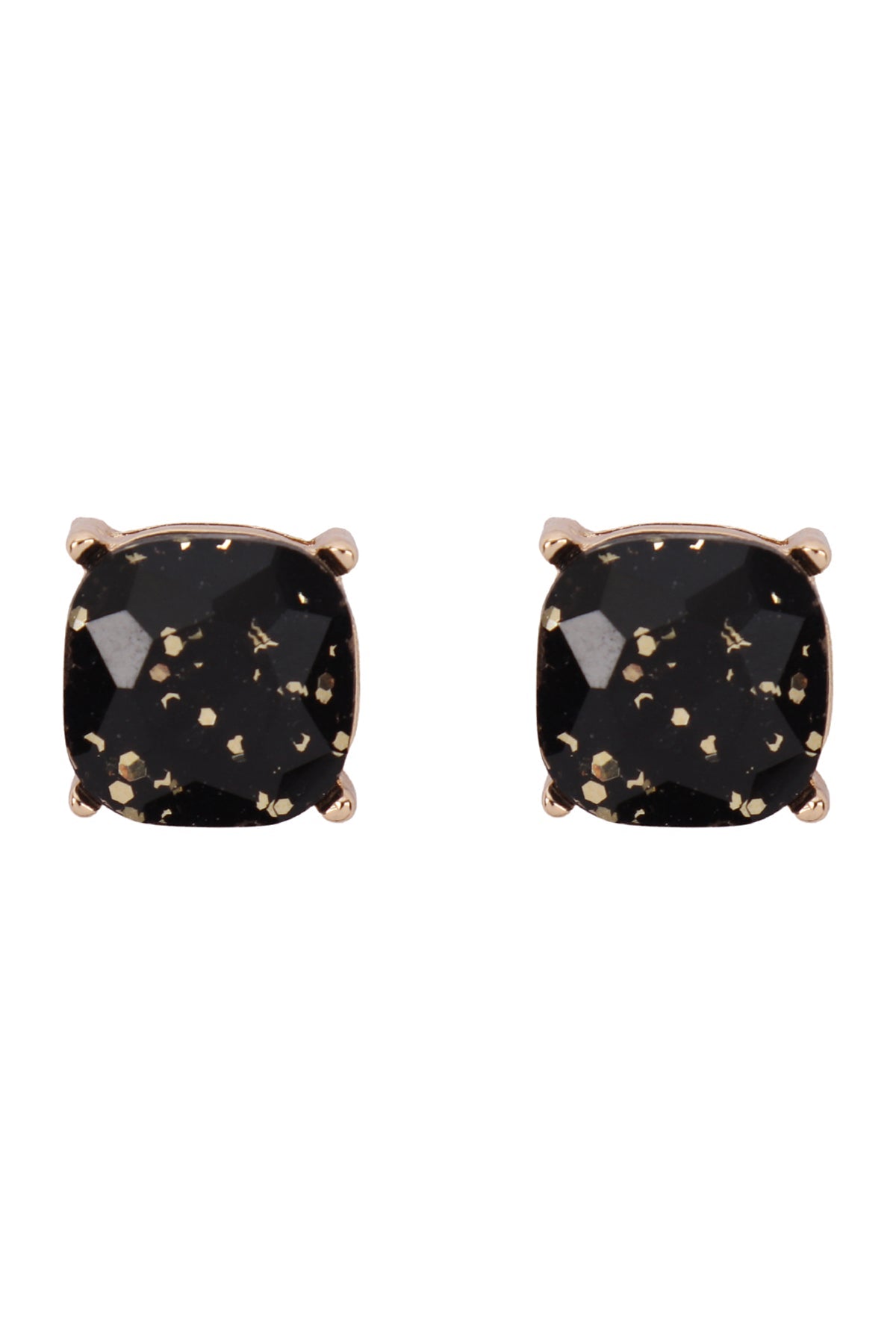 Ae0333-Glitter Epoxy Stud Earrings