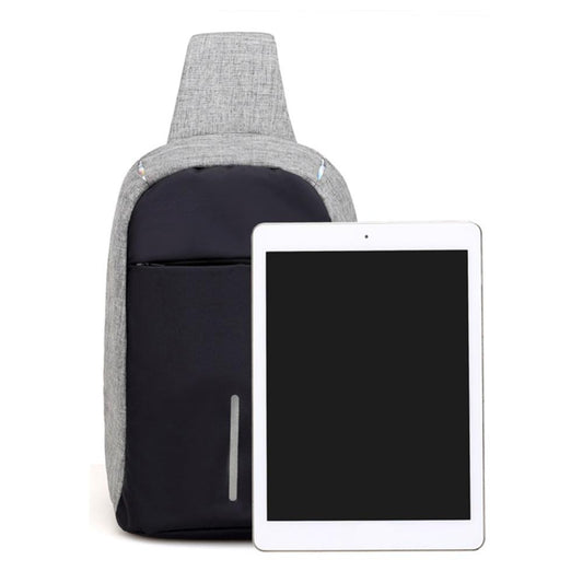 Antitheft External USB Charging Incline Shoulder Bag