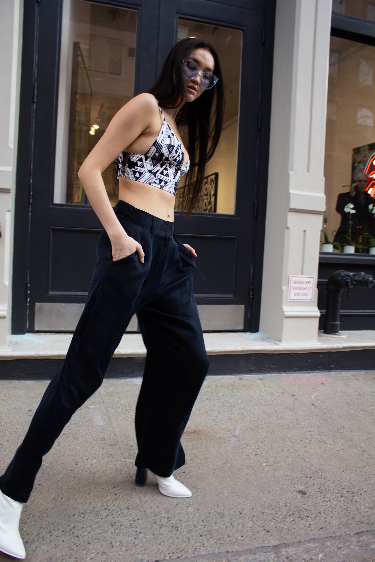 Remi Navy Pants