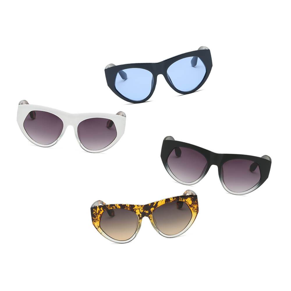CABAZON | Women Round Cat Eye Sunglasses