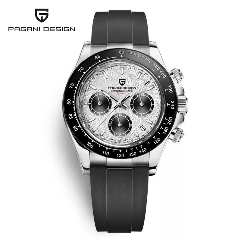 PAGANI DESIGN 2025 New Men's Watches Quartz Business Watch Mens Watches Top Brand Luxury Watch Men Chronograph VK63 Reloj Hombre