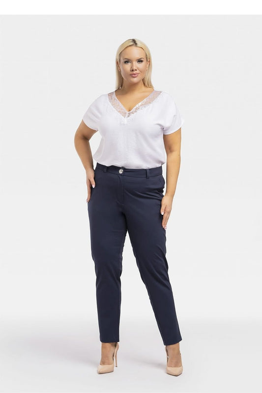Plus Size Trousers Model 195032 Karko