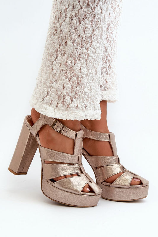 Heel Sandals Model 198400 Step in Style