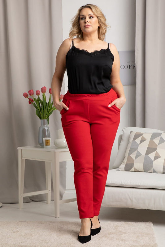 Plus Size Trousers Model 178538 Karko