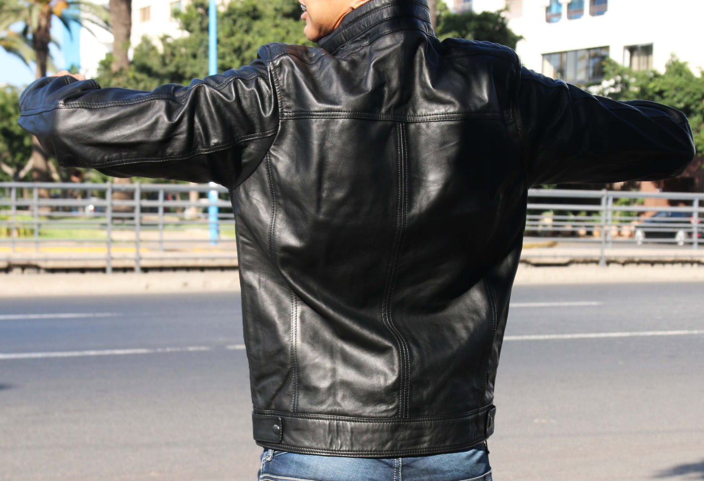 Artak- Leather Genuine Jacket for Men